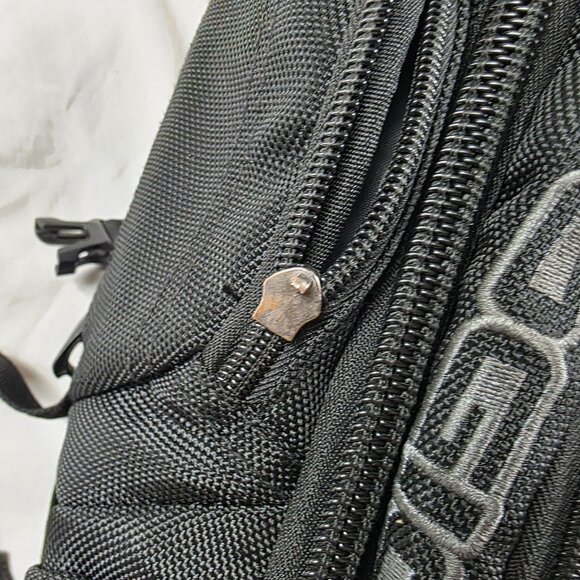 Ogio Stratagem Black Backpack Travel School Casual Outdoors Camping Work Wear - Picture 8 of 16